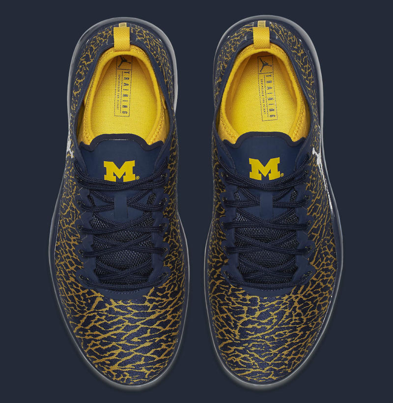 michigan tennis shoes