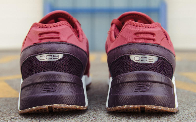 New balance 009 burgundy sale