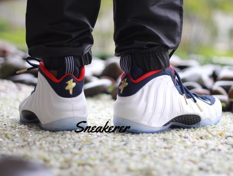 red blue and white foams