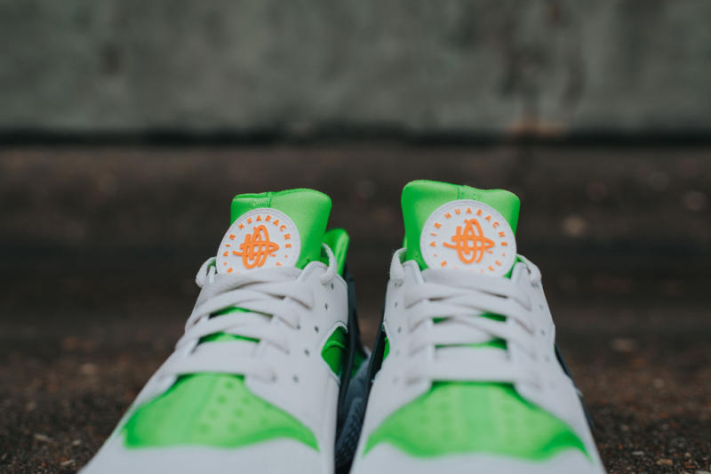 bright green huaraches