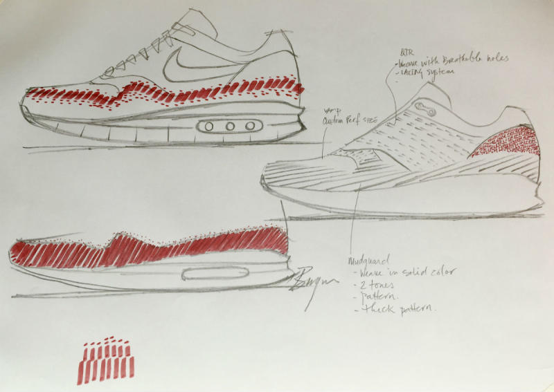 nike air max 1 design