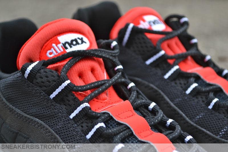 nike air max 95 essential black and red