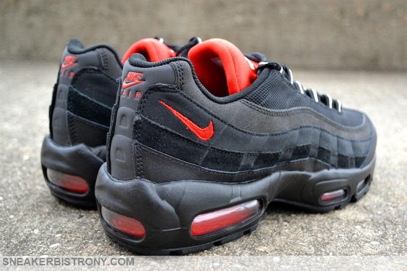 men's air max 95 black and red