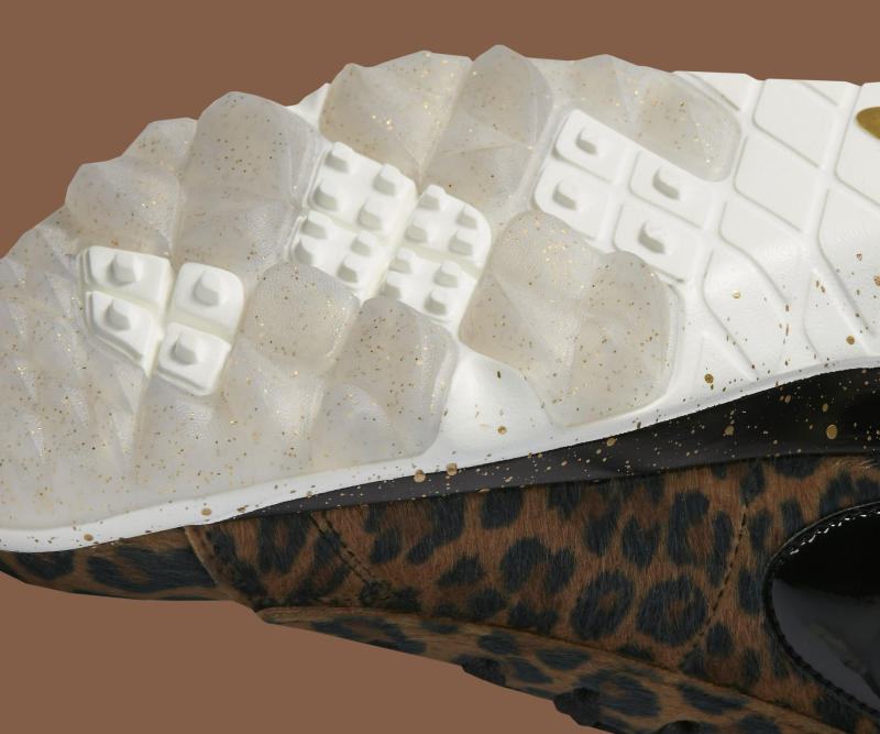 leopard print golf shoes