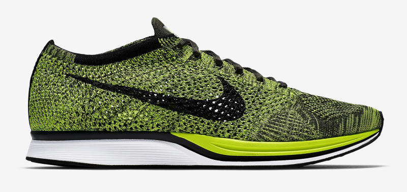 flyknit racer green