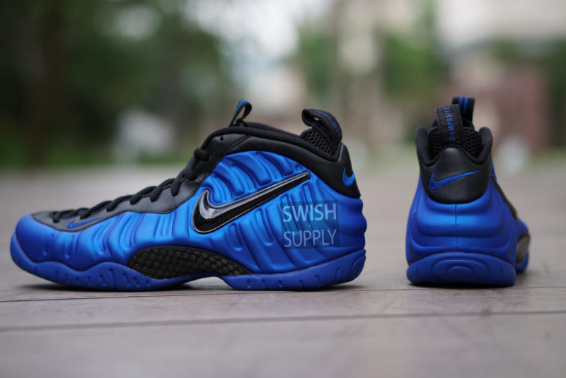 Blue Nike Foamposite Pro Ben Gordon 