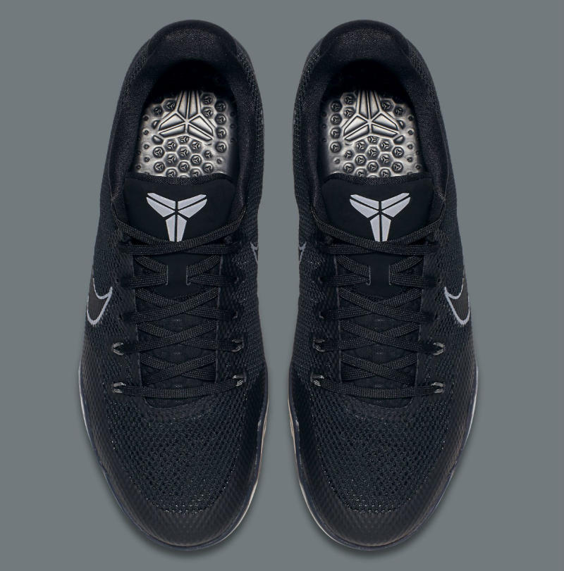 kobe 11 em low black cool grey