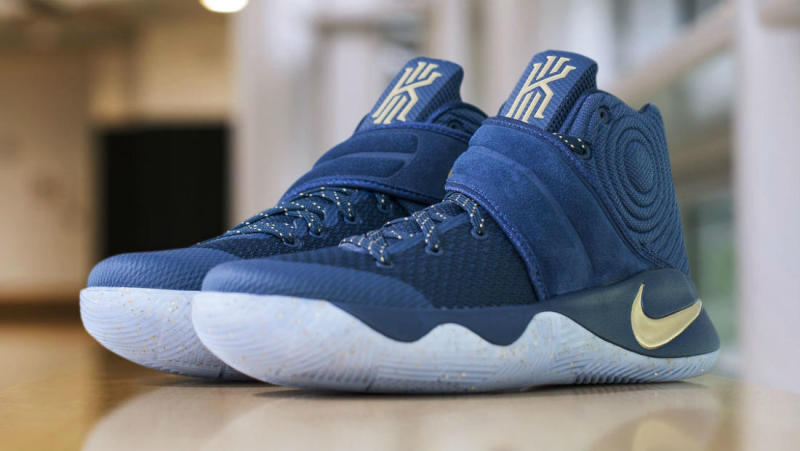 kyrie 2 blue and white