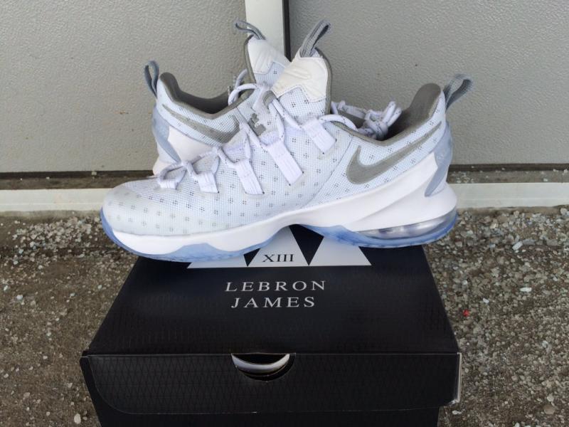 white low top lebrons