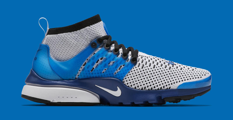 nike presto flyknit blue