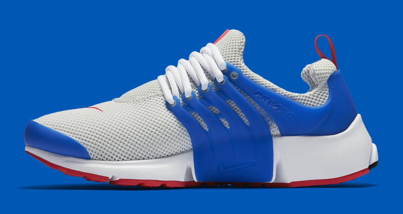 nike presto red white blue