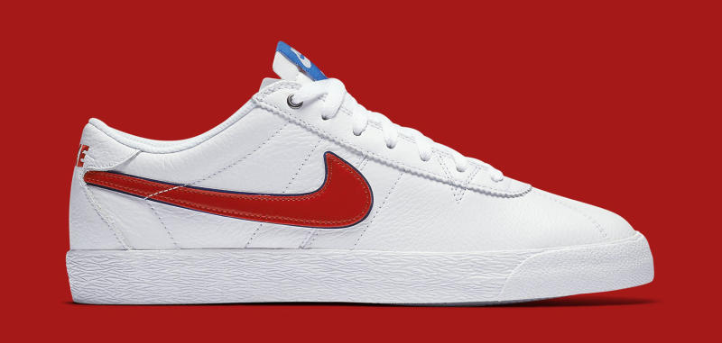 nike sb bruin white red