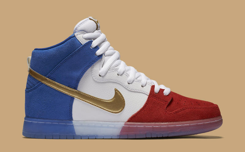 nike sb red and blue