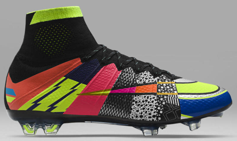 colorful nike soccer cleats