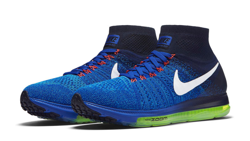 nike zoom all out flyknit blue