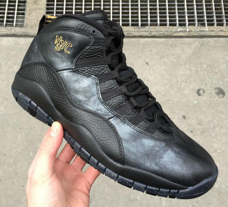 jordan 10 nyc on feet