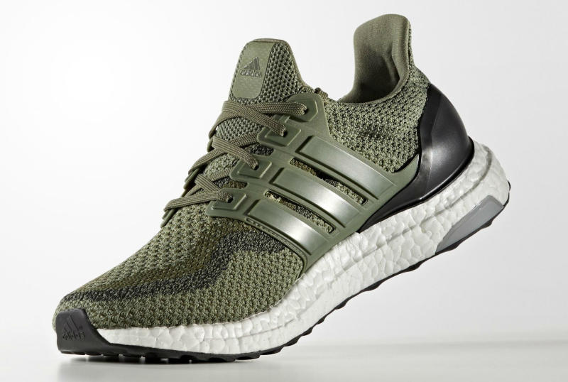 adidas boost olive green