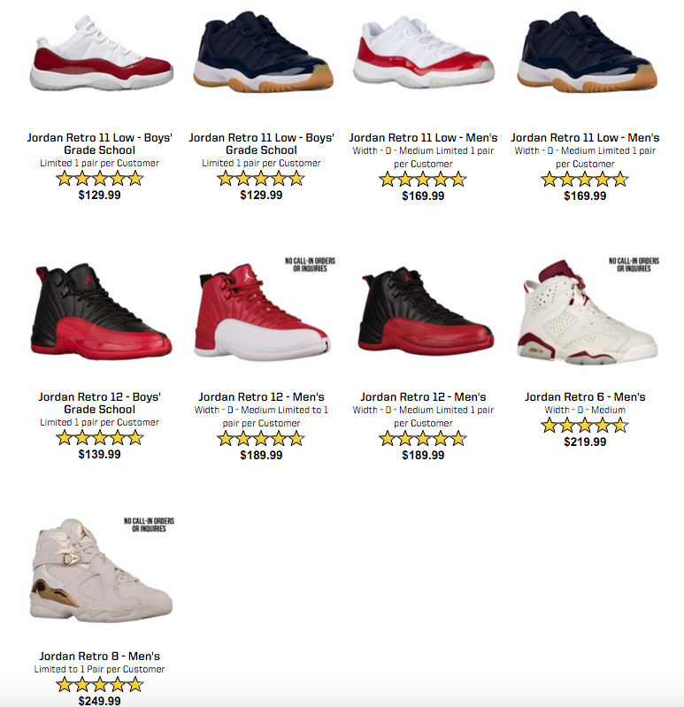 Air Jordan Restock Eastbay | Complex