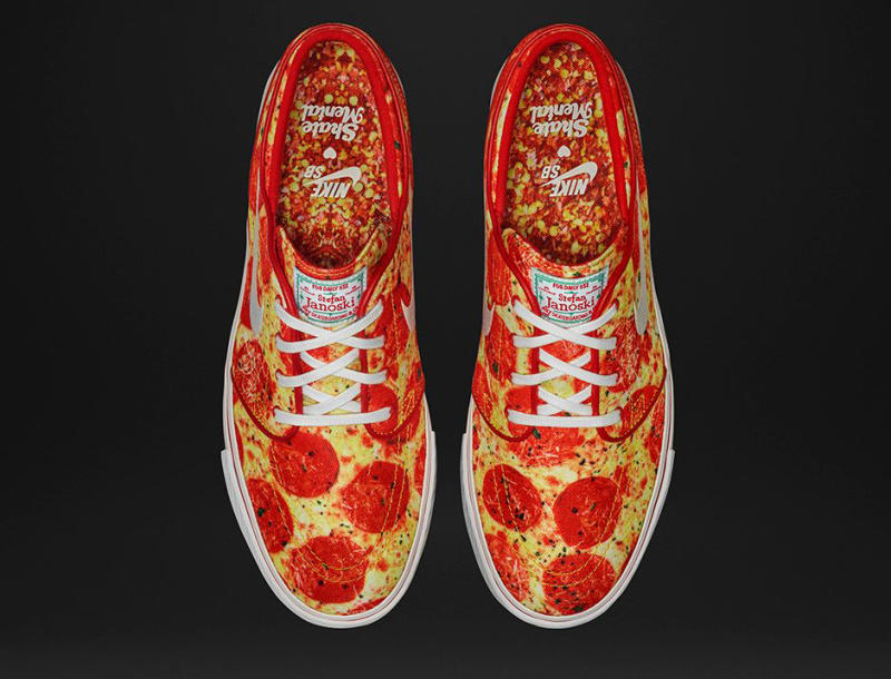 Pizza nike shoes