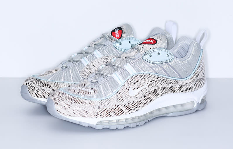 全日本送料無料 Supreme NIKE Air Max 98 snakeskin 27.5 asakusa.sub.jp