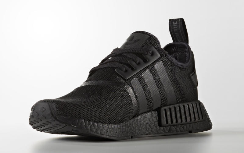 nmd black mesh