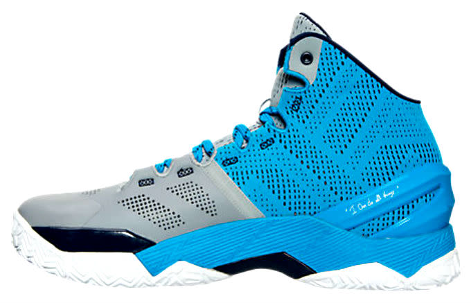 Under Armour Curry Two Steel/Electric Blue-Navy | Sole Collector