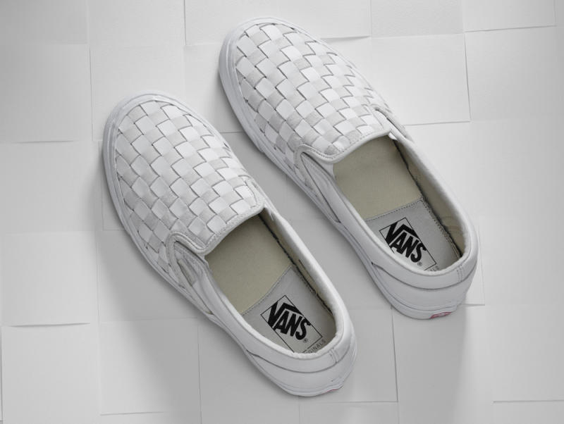 Vans Checkerboard Leather Woven 