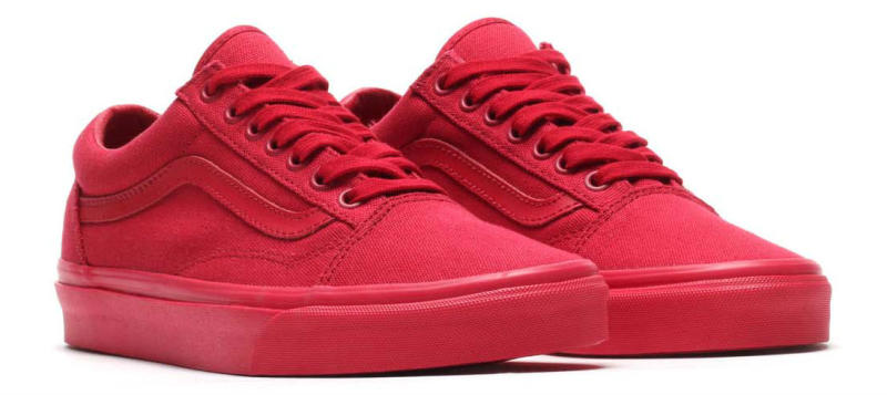 Low Top All Red Vans Online Store, UP 