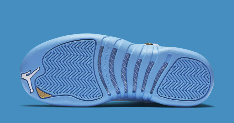 Air Jordan 12 GS White/Metallic Gold-University Blue | Sole Collector