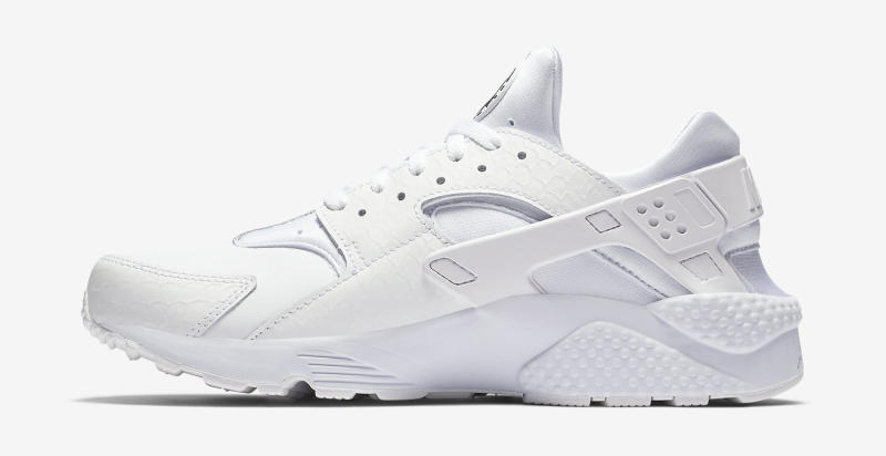 huarache all white