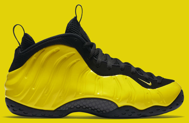 yellow nike foams