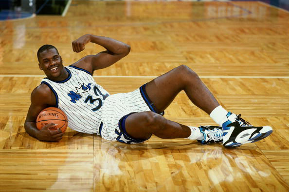 Shaquille O'Neal wearing Reebok Shaq Attaq (1)