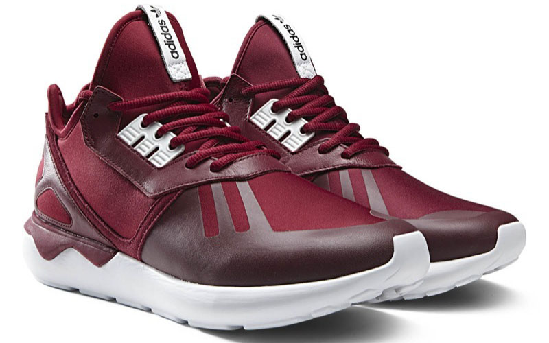 Adidas shop tubular burgundy