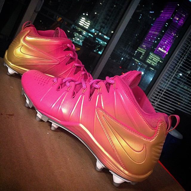 Antoine Bethea wearing Nike Huarache 4 BCA by Soles by Sir (1)