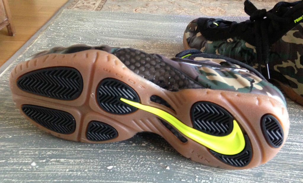 Nike air foamposite on sale pro army camo