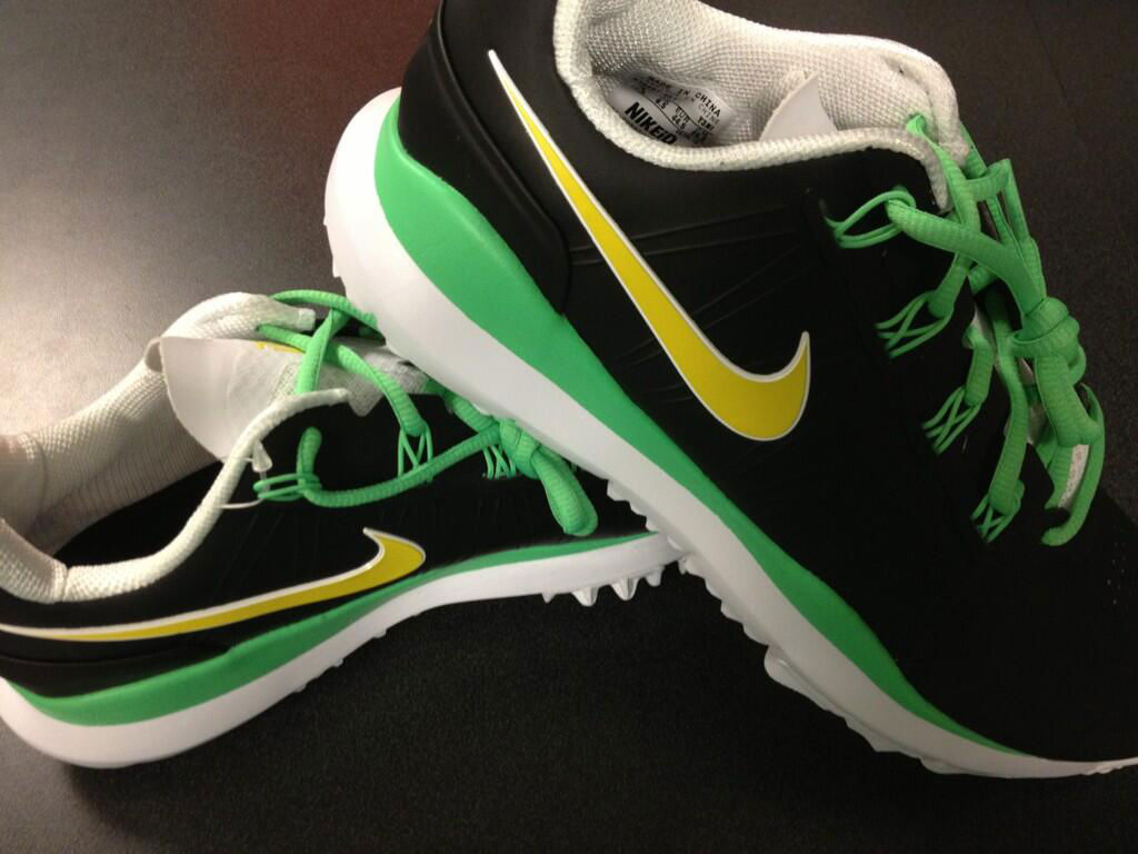 oregon ducks golf shoes