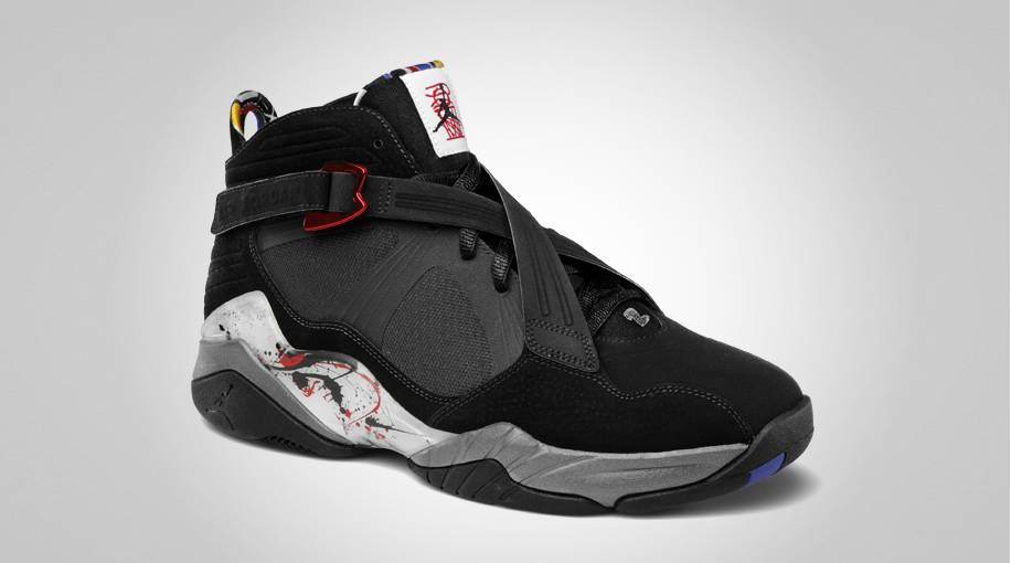 jordan 8.0 black and white