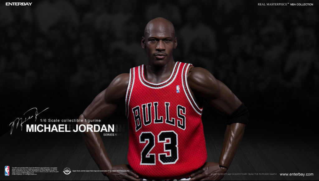 NBA x Enterbay Michael Jordan 1/6 Scale 'Away' Figure | Complex