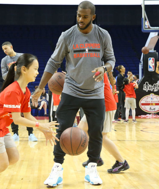 jordan 13 cp3 on feet