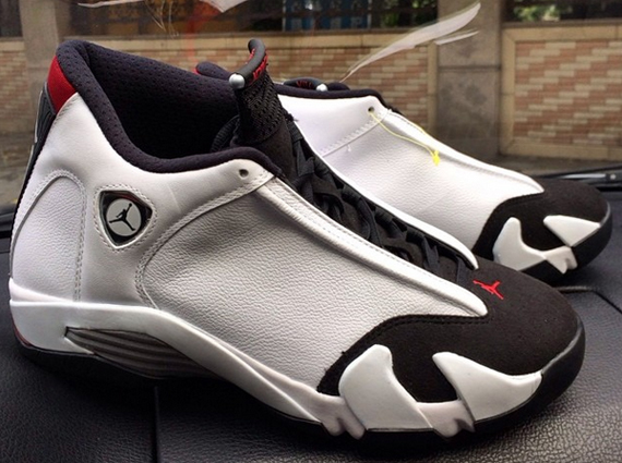 Jordan 14 black store toe