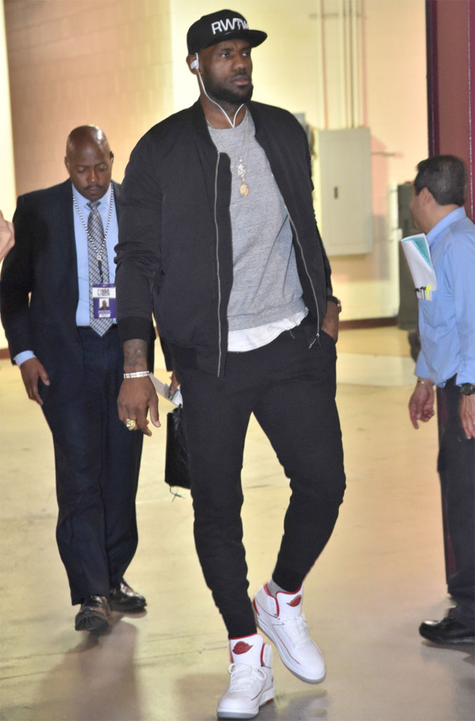 SoleWatch: LeBron James Showed Up to 