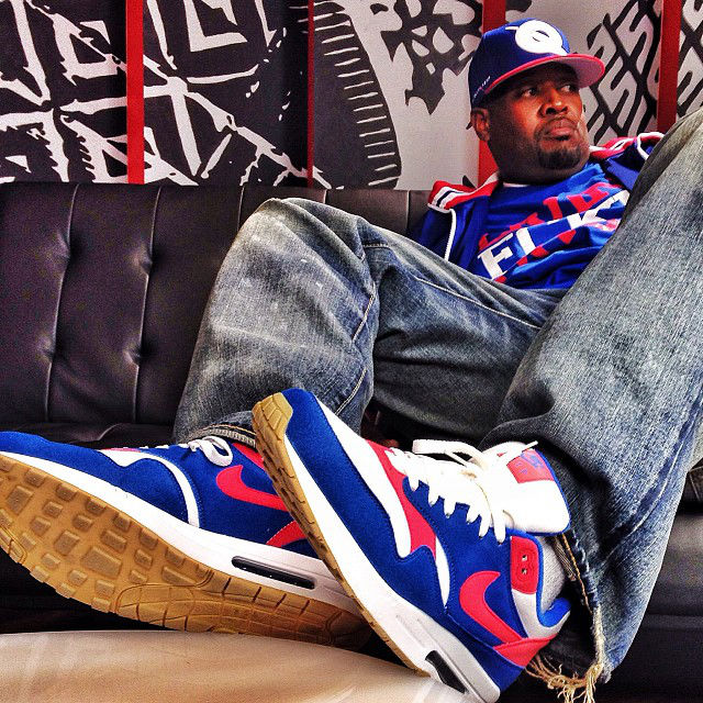 DJ Clark Kent wearing Nike Air Max 1