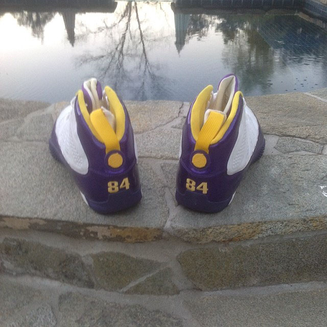 Randy Moss Air Jordan 9 Turf PE (2)