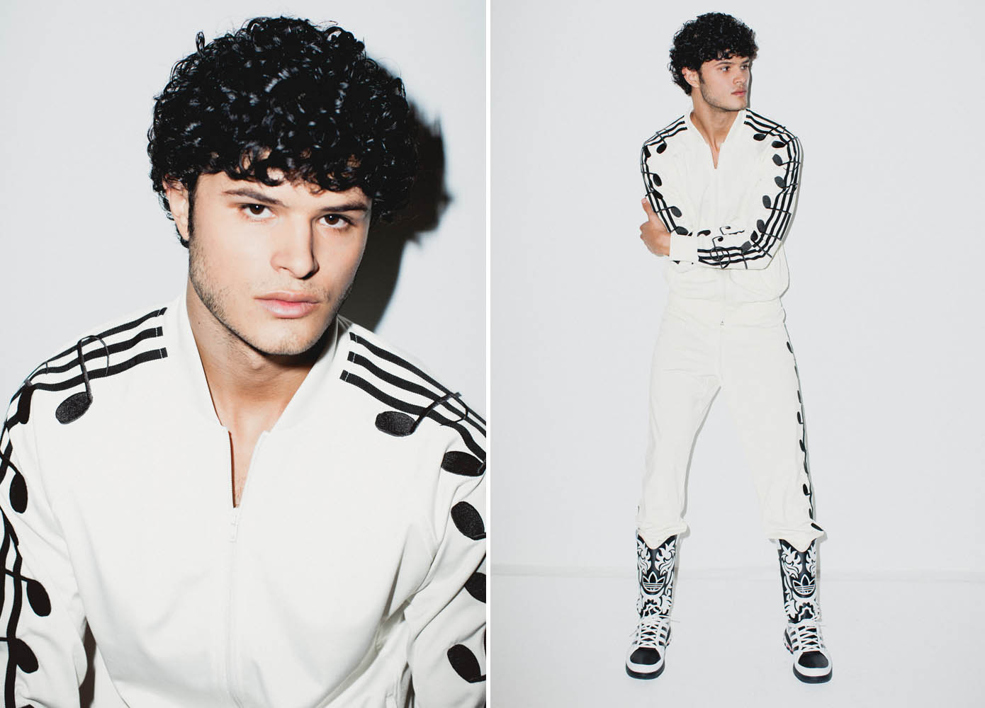 adidas jeremy scott music note tracksuit