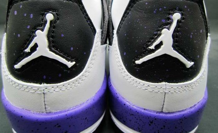 Air Jordan IV 4 GS White Ultraviolet Black 487724-108 (8)