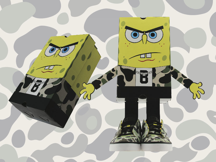 BAIT x Creative Recreation Lusco Spongebob Box