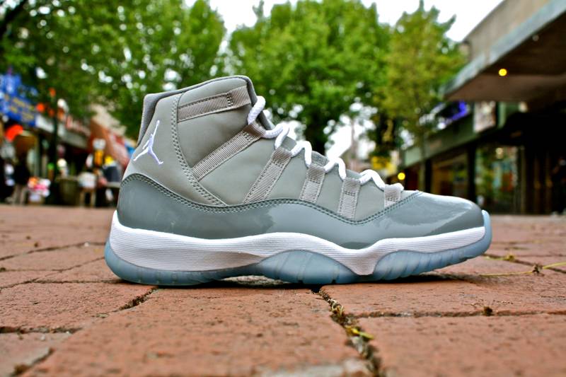 Air Jordan XI Cool Grey @ Moe's Sneaker Spot