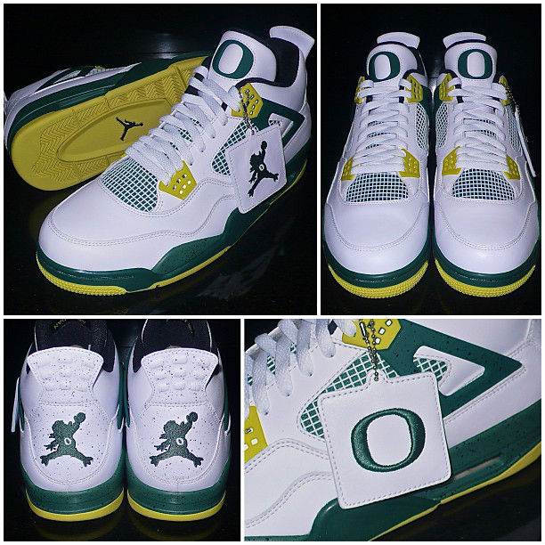 jordan 4 oregon white