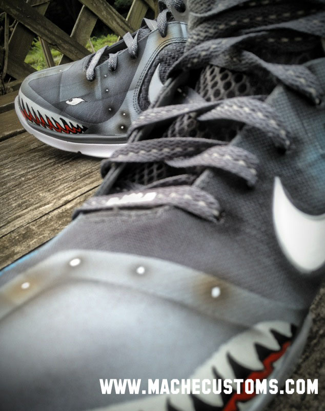 Nike LeBron 9 Wounded Warriors Project by Mache Custom Kicks (4)