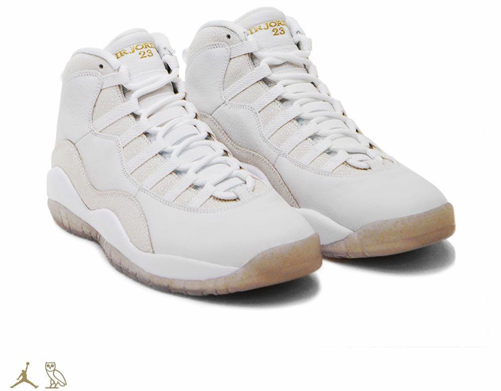 OVO x Air Jordan 10 White (1)